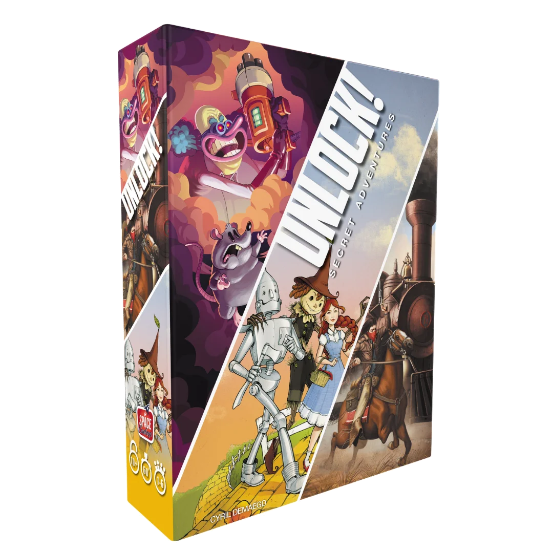 Unlock! Secret Adventures box artwork.